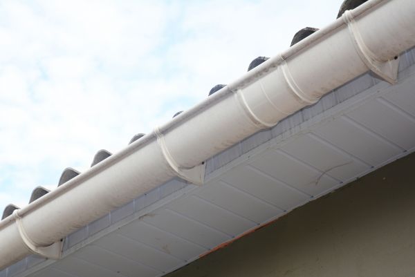 Plastic Gutter Installation in Elgin