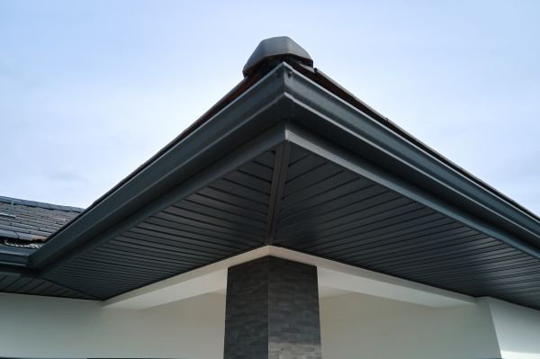 Steel Rain Gutter Installation in Elgin